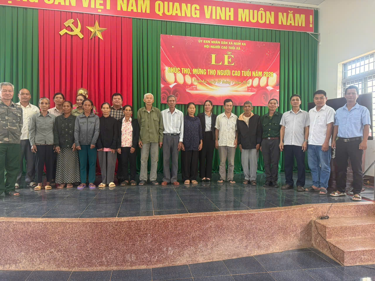 Xã Nam Ka long trọng tổ chức Lễ mừng thọ Người cao tuổi năm 2026